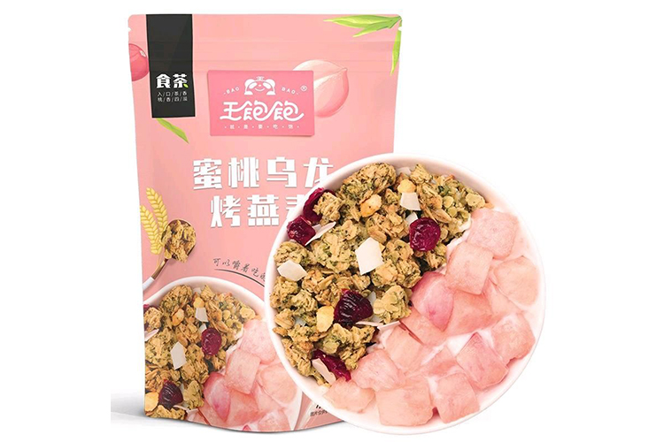 WANGBAOBAO PEACH OOLONG TEA OATMEAL 220G